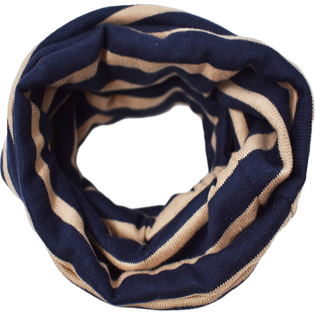 MB SNOOD, Navy & Tan