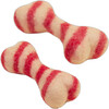 HOLIDAY WOOL BONES, Candy Cane - Pet Toys - 6