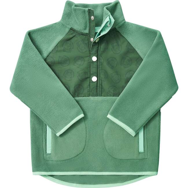 Spike Mid Layer Fleece, Green