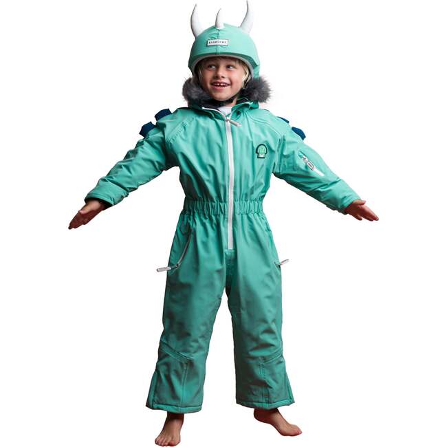 Spike the Dinosaur Ski Suit, Green