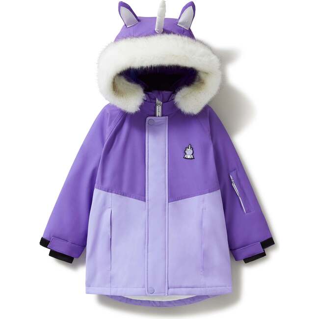 Sparkle the Unicorn Ski Jacket, Purple