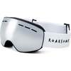 Ski Goggles, Silver - Ski Goggles - 1 - thumbnail
