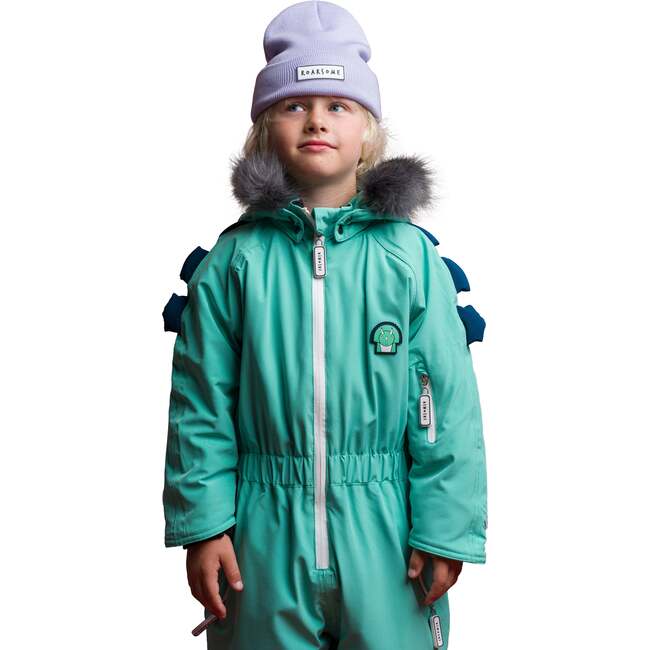 Spike the Dinosaur Ski Suit, Green