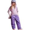 Sparkle the Unicorn Ski Pants, Purple - Snow Pants - 2