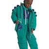 Spike the Dinosaur Ski Pants, Green - Snow Pants - 3 - thumbnail