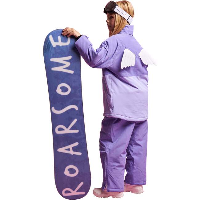 Sparkle the Unicorn Ski Pants, Purple - Snow Pants - 3