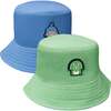 Reversible Bucket Hat, Blue - Sun Hats - 2