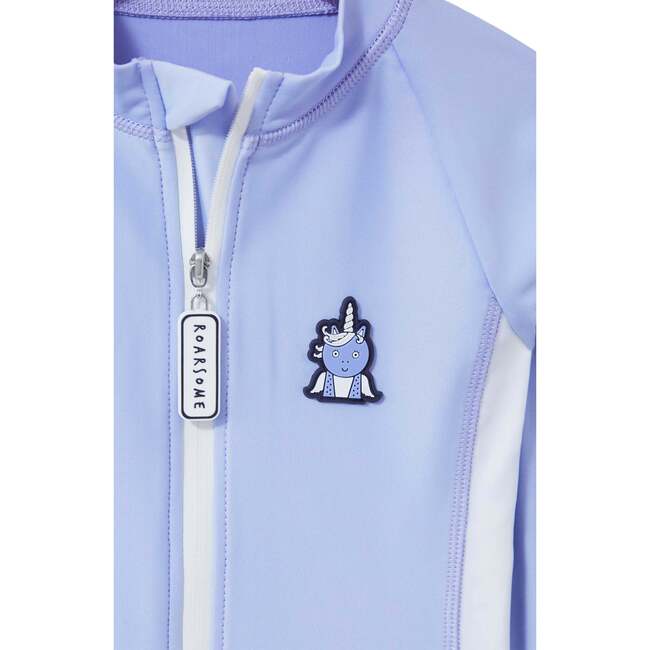 Sparkle Swim Suit, Purple - One Pieces - 3