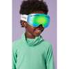 Ski Goggles, Green - Ski Goggles - 2 - thumbnail