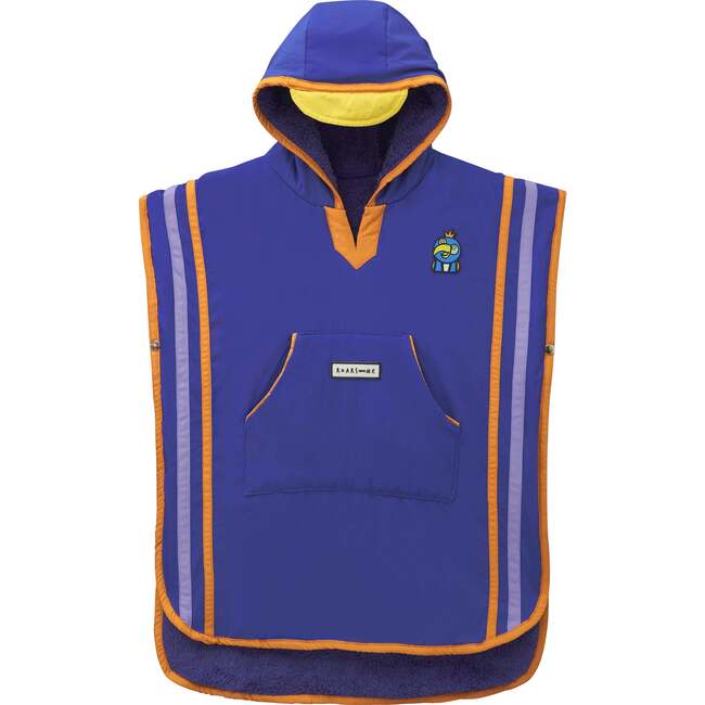 Poncho Towel Coverup, Blue