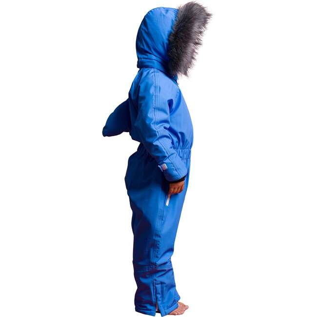 Reef the Shark Ski Suit, Blue - Snowsuits - 3