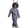 Hop the Bunny Ski Suit, Purple - Snowsuits - 1 - thumbnail