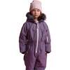 Hop the Bunny Ski Suit, Purple - Snowsuits - 2 - thumbnail