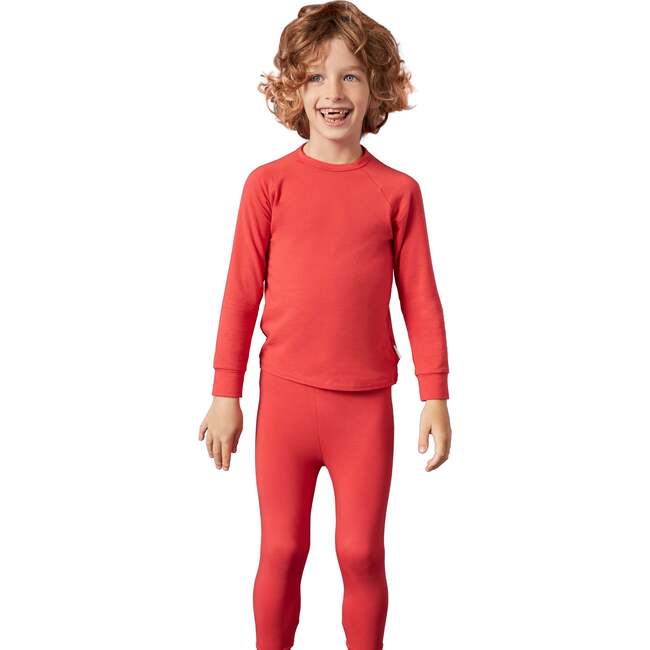 Long Sleeve Base Layer, Red - Shirts - 3