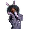 Hop the Bunny Ski Suit, Purple - Snowsuits - 3 - thumbnail