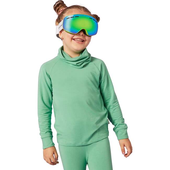 Long Sleeve Base Layer, Green - Shirts - 3