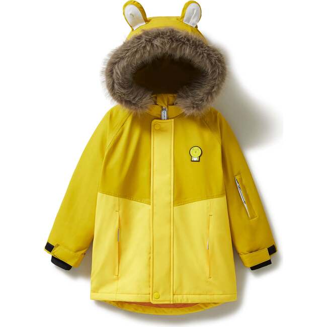 Cub the Lion Ski Jacket, Yellow