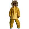 Cub the Lion Ski Jacket, Yellow - Jackets - 2 - thumbnail