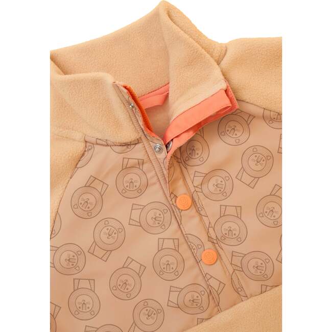 Cub Mid Layer Fleece, Yellow - Fleece & Sherpa Jackets - 3