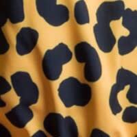 Dash the Leopard Ski Suit, Yellow - Snowsuits - 4