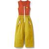 Cub the Lion Ski Pants, Yellow - Snow Pants - 1 - thumbnail