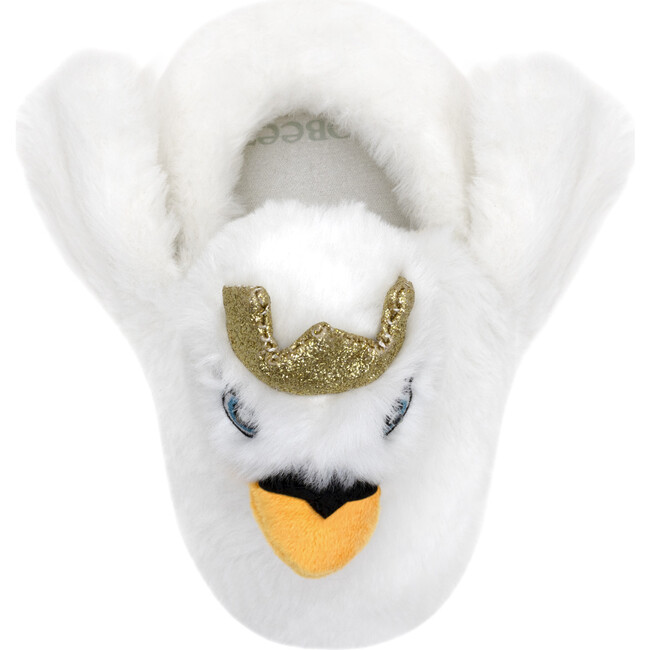Swan Princess White Light Up Slipper - Slippers - 6