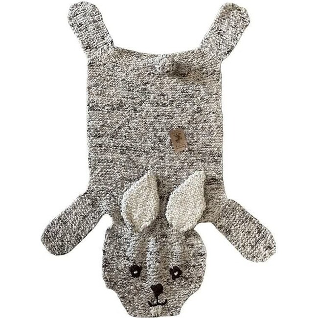 Organic Wool Play Mat + Nursery Rug, Bunny