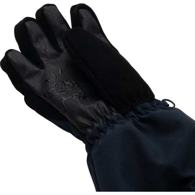 Stelling PrimaLoft Silicon Print Wrist Leash Snow Gloves, True Navy - Gloves - 3