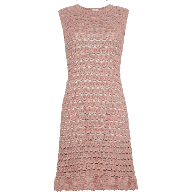 Women's Remi Crochet Dress, Rosa
