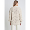 Women's Courtney Cardi, Nude Tweed - Cardigans - 4 - thumbnail