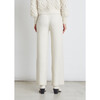 Women's Leah Pants, Ivory - Pants - 3 - thumbnail