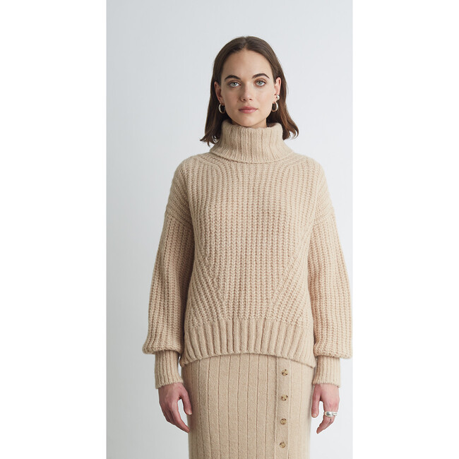 Women's Ali Sweater, Pale Camel