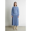 Women's Becca Cardi, Peri Blue - Sweaters - 4 - thumbnail