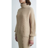 Women's Ali Sweater, Pale Camel - Sweaters - 5