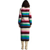 Women's Lydia Jersey Ribbed Crew Neck Long Sleeve Dress, Multicolors - Dresses - 3 - thumbnail