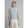 Bria Tank, Robin Egg Blue Tweed - Tank Tops - 2 - thumbnail