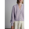 Isla Cardi, Soft Lavender - Cardigans - 4 - thumbnail