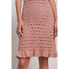 Women's Remi Crochet Dress, Rosa - Dresses - 6 - thumbnail