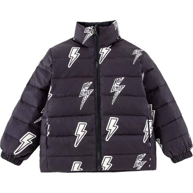 Blake Hooded Reversible Down Jacket, Lightning Storm