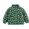 Blake Hooded Reversible Down Jacket, Dino Camo - Jackets - 1 - thumbnail