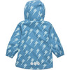 Recycled Waterproof Raincoat, Lightning Bolt - Raincoats - 4