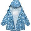 Recycled Waterproof Raincoat, Lightning Bolt - Raincoats - 5