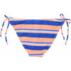 Women's Sustainable Tie Bikini Bottoms, Tropicana Stripe - Two Pieces - 2 - thumbnail