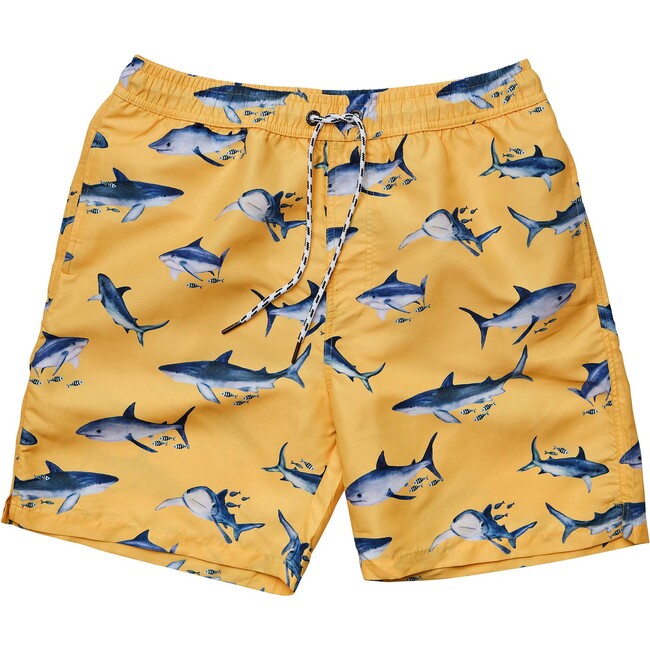 Mens Sunrise Shark Volley Board Short