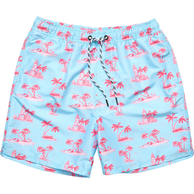 Mens Lighthouse Island Sustainable Swim Short