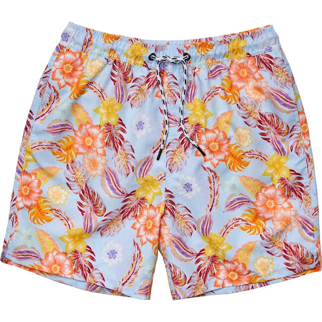 Mens Boho Tropical Sustainable Volley Board Short