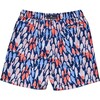 Mens Fish Frenzy Volley Board Shorts - Swim Trunks - 3 - thumbnail