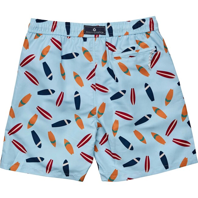 Mens Retro Surf Volley Board Short - Swim Trunks - 3