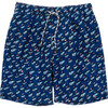 Men's Opti Boats Volley Board Short - Swim Trunks - 1 - thumbnail