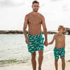 Mens Reef Shark Swim Short - Swim Trunks - 2 - thumbnail